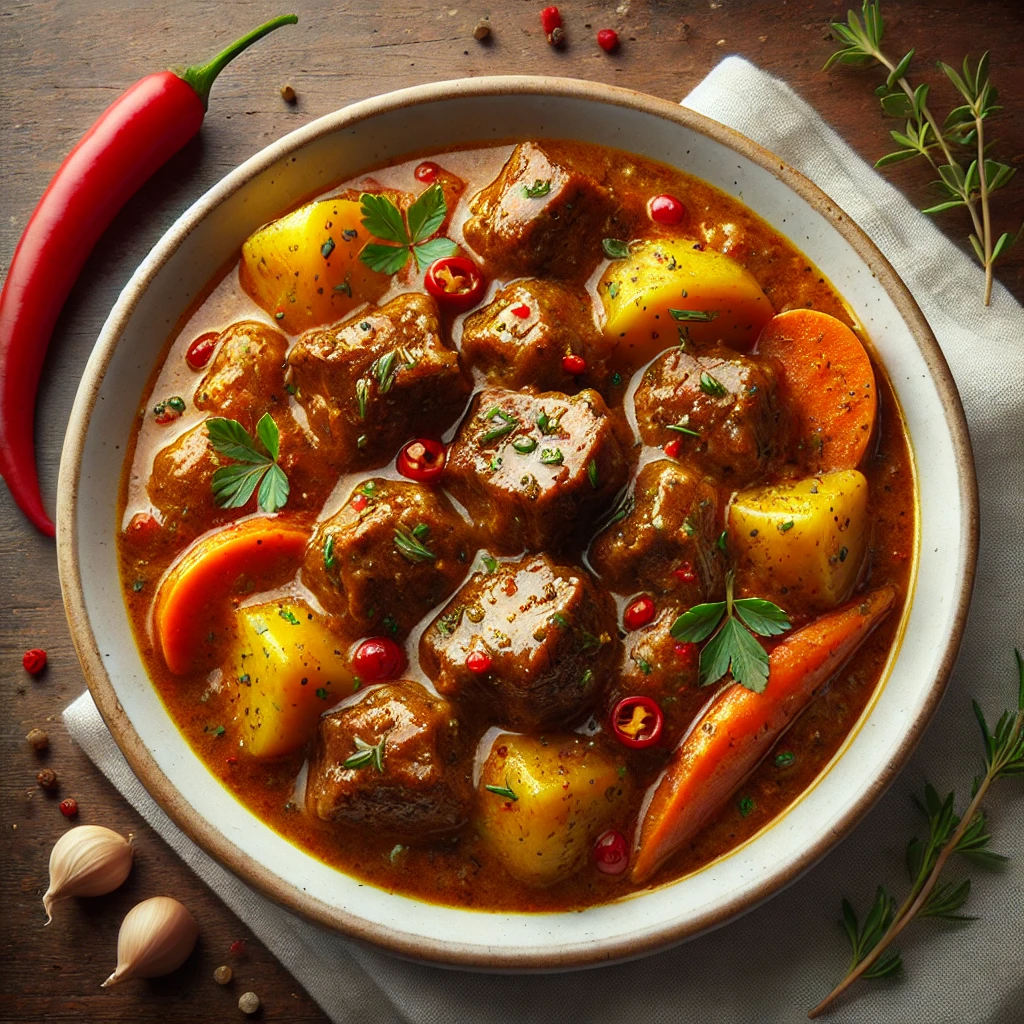 curry au chèvre