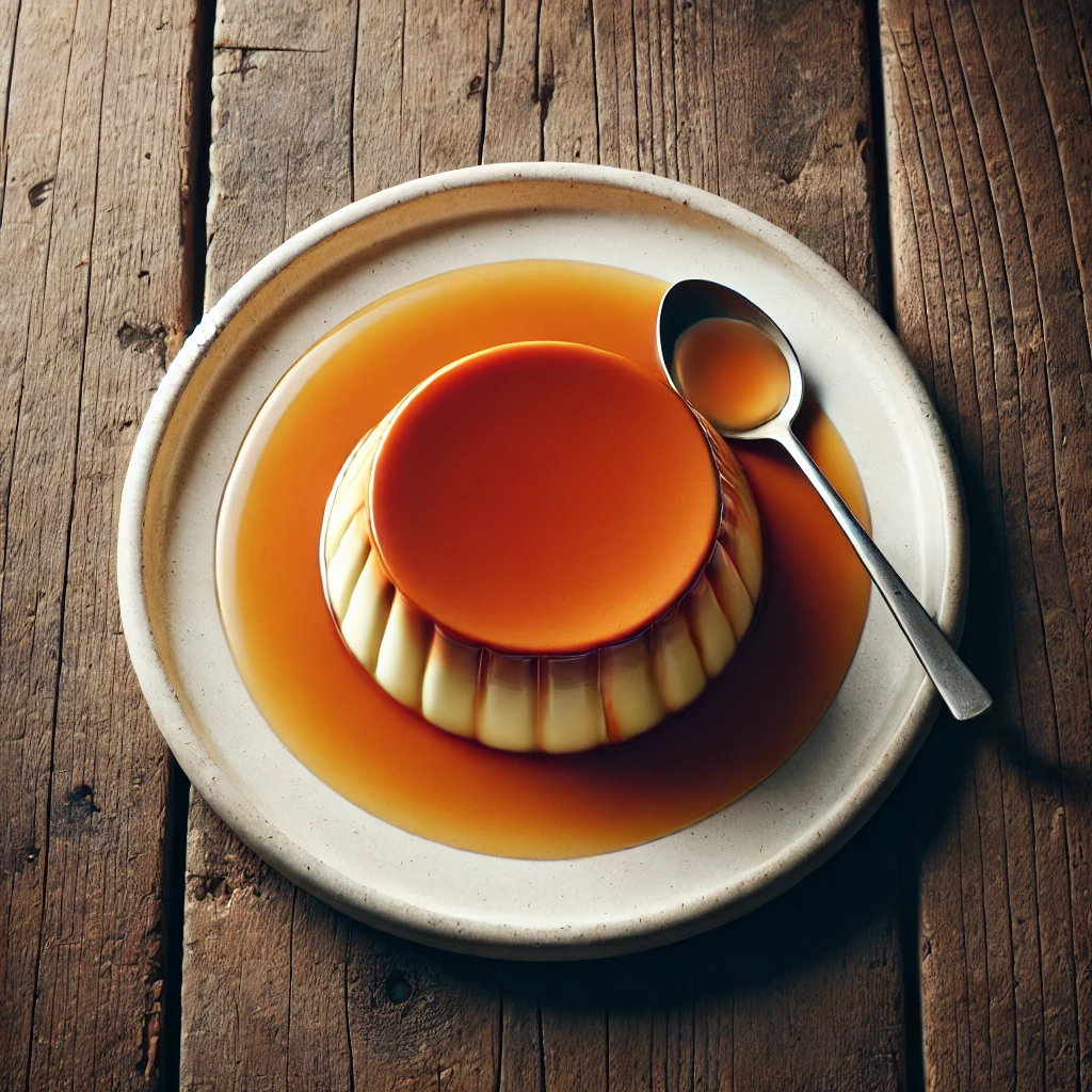 flan mexicain