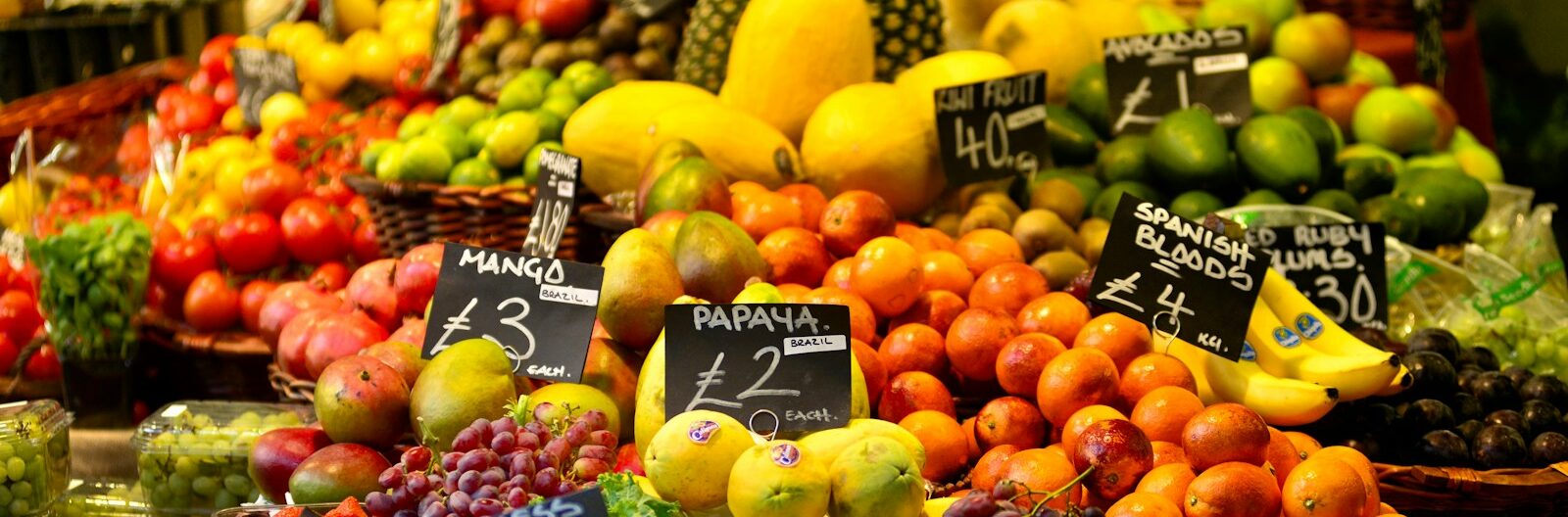 Photo by Nikolay Lukyanov a large display of fruits and vegetables for sale